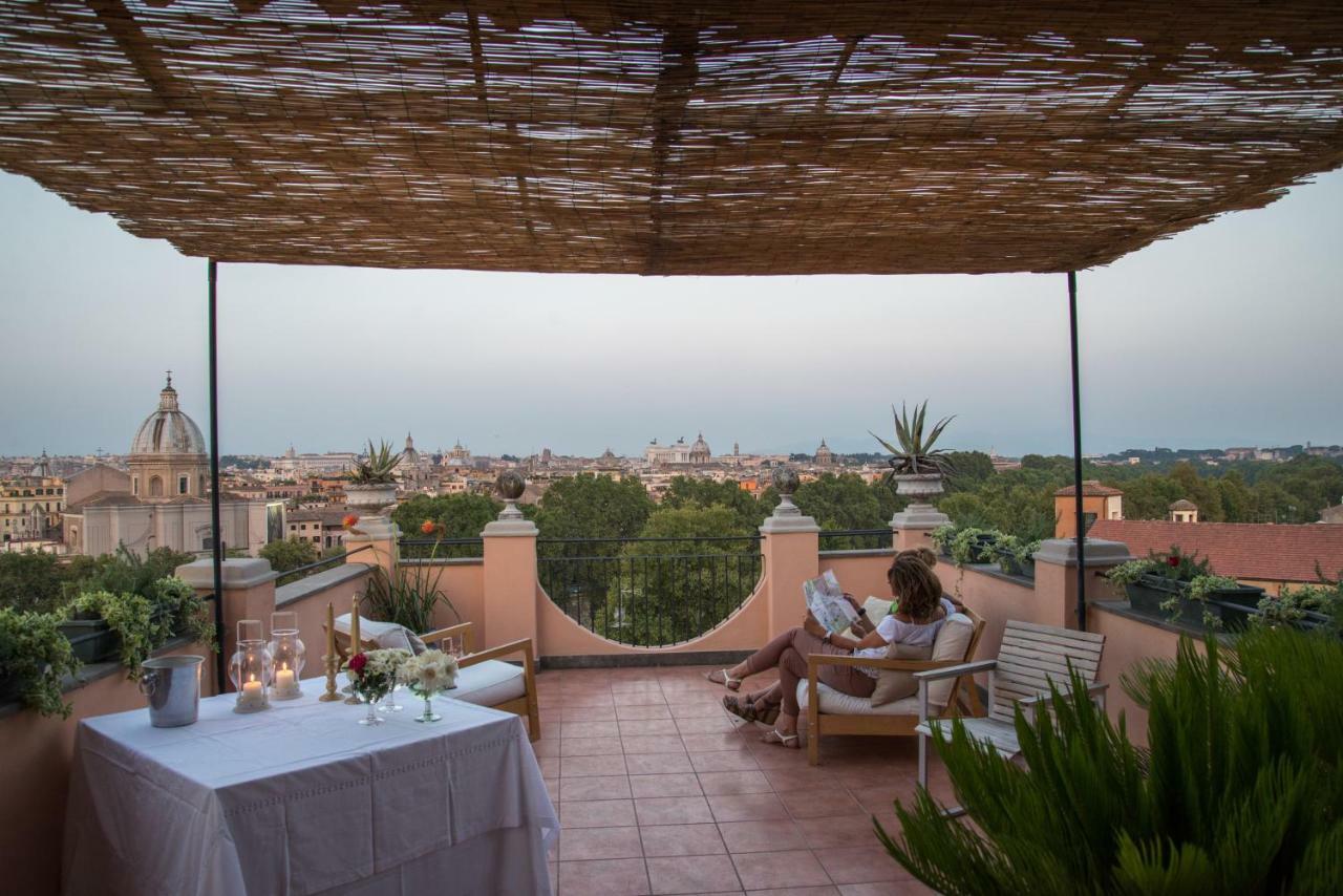 Ferienwohnung Santonofrio Sky Terrace Penthouse Rom Exterior foto